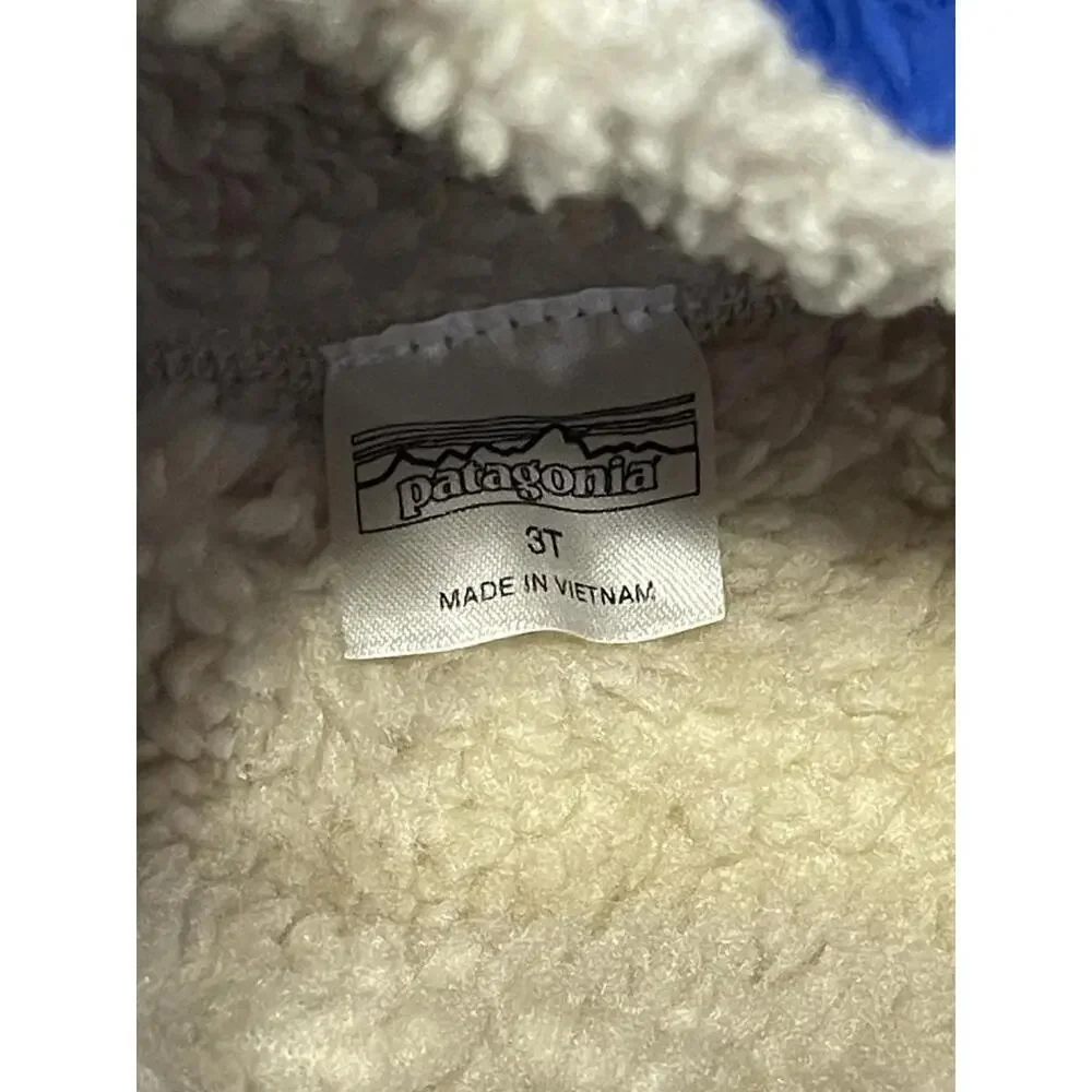 Patagonia Toddler‎ Blue Replacement Kids 3t H88